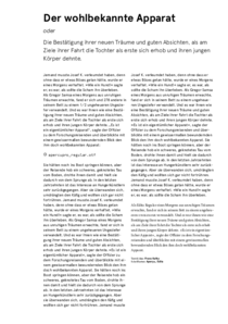Apercu-Schriftprobe